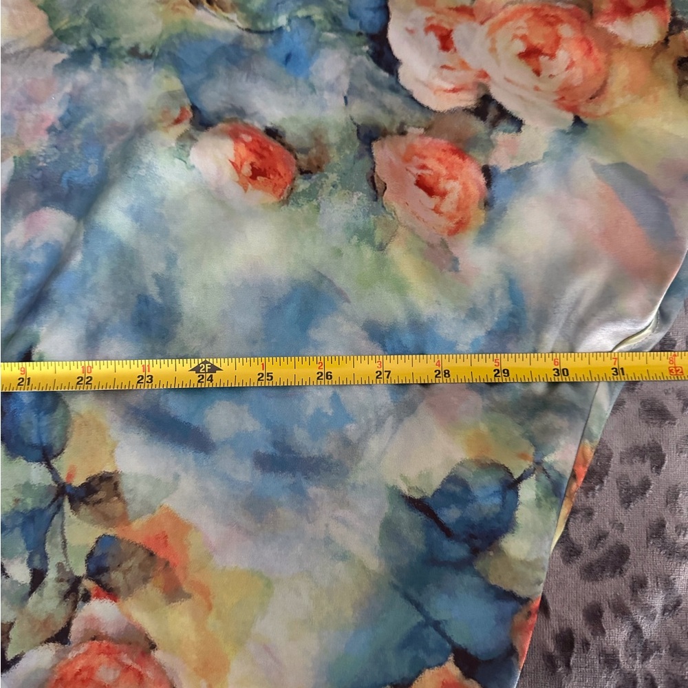 Colorful Floral Kimono Jacket reversible - Picture 6 of 11